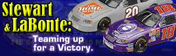Goracing Banner - Stewart & Labontte Teaming Up For a Victory